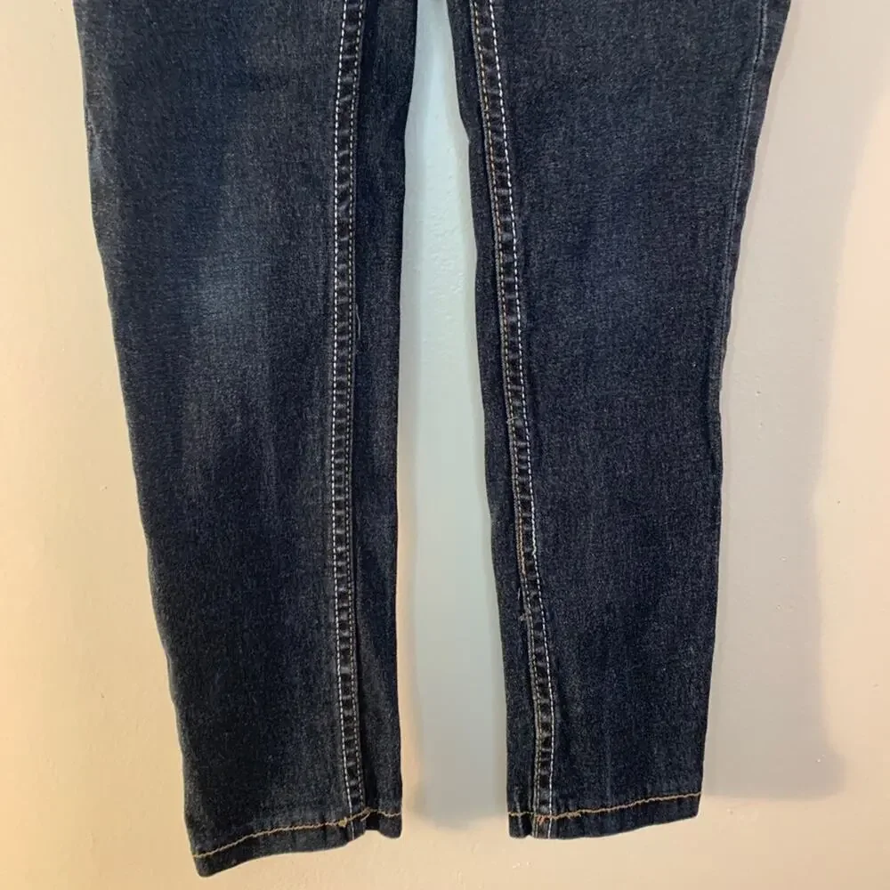 JUSTICE Girl’s Simply Low Dark Wash Skinny Jeans / Size: 6 Slim
